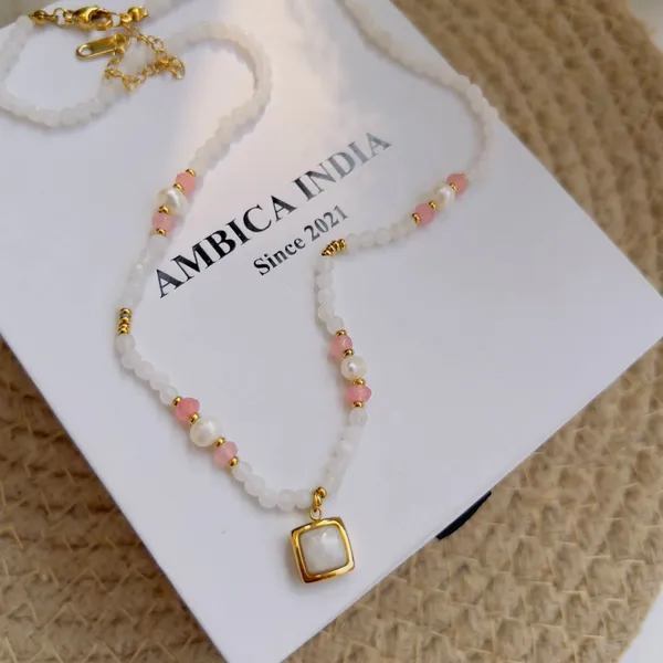 Pink_With_White_Stone_Necklace_Default_Title