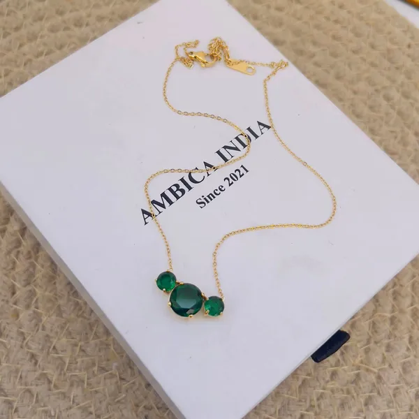 Round_Green_Crystal_Necklace_Default_Title