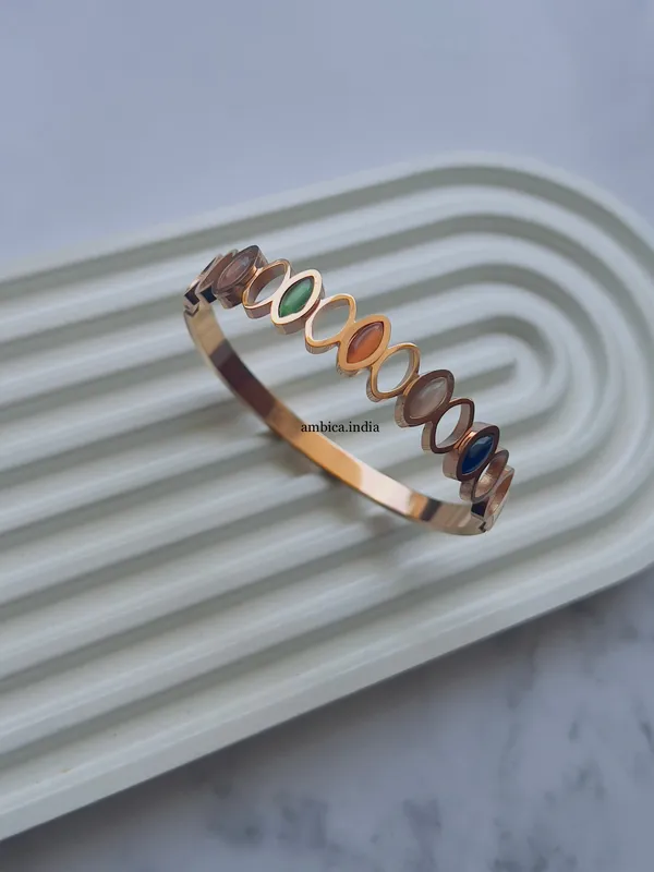 Oval_Crystal_Multicolour_Bracelet_Default_Title