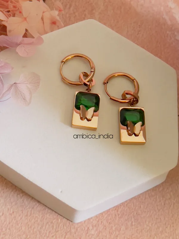 Butterfly_Green_Crystal_Earrings_Default_Title