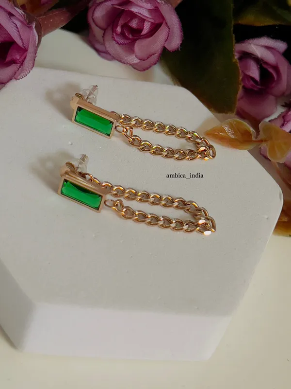 Green_Crystal_Link_Earrings_Default_Title