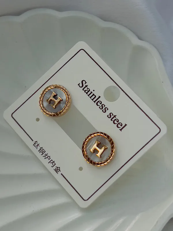 White_H_Earrings_Default_Title