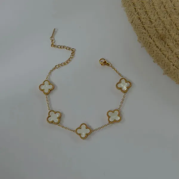 Clover_White_Bracelet_Default_Title