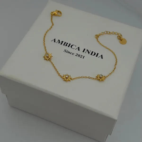 White_Crystal_Bracelet_Default_Title