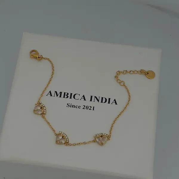 White_Crystal_Bracelet_Default_Title