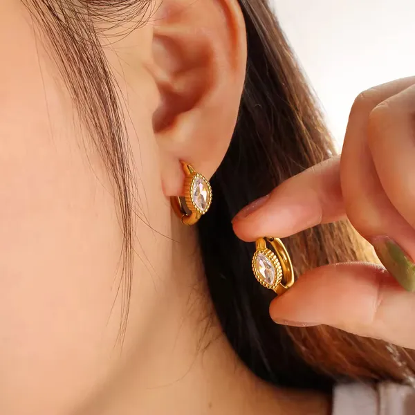 White_Crystal_Bezel_Huggie_Earrings_Default_Title