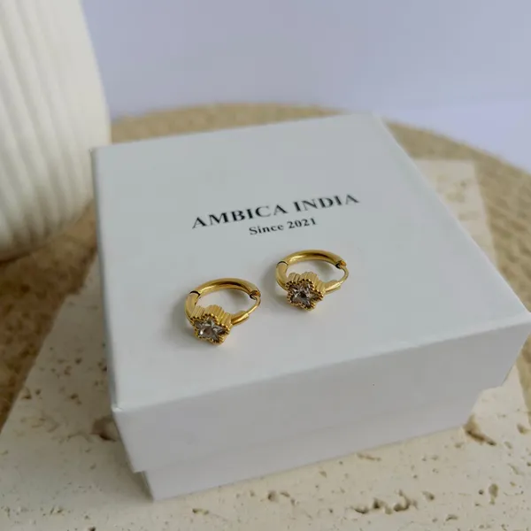 Star_White_Crystal_Bezel_Huggie_Earrings_Default_Title