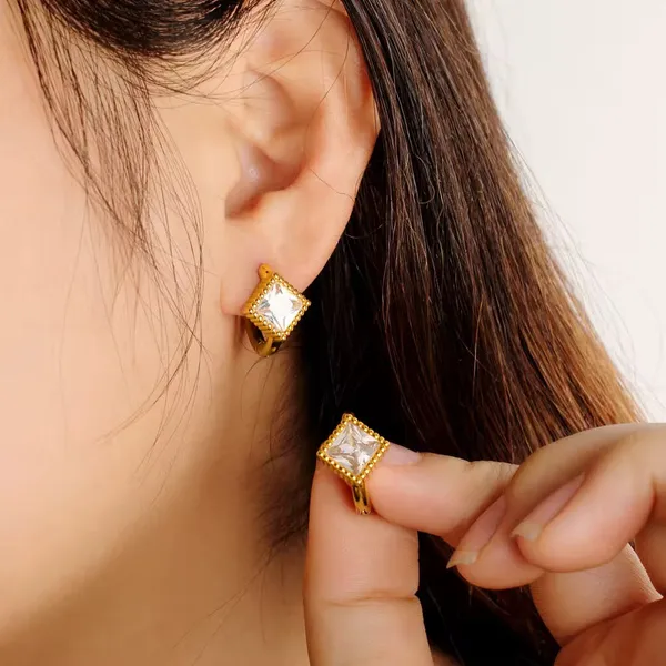 Triangle_White_Crystal_Bezel_Huggie_Earrings_Default_Title