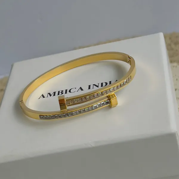 White_Crystal_Bracelet_Default_Title