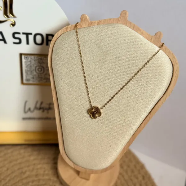 Clover_Gold_Plated_Necklace_Default_Title