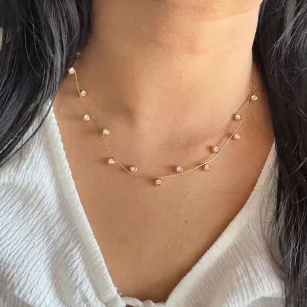 White_Crystal_Necklace_Default_Title