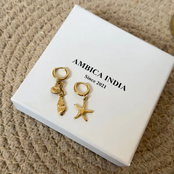 Starfish_With_Sea_Shells_Mismatch_Earrings_Default_Title
