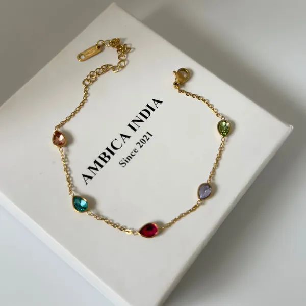Drop_Multicolour_Crystal_Bracelet_Default_Title