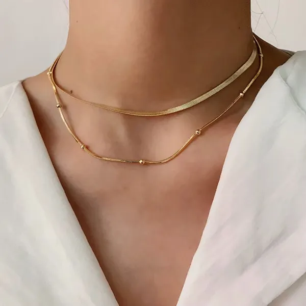 Ball_With_Snake_Chain_Layer_Necklace_Default_Title