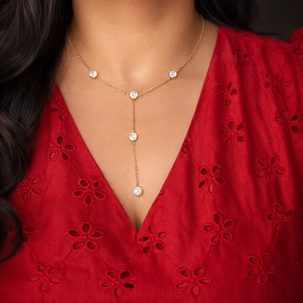 White_Crystal_Drop_Necklace_Default_Title