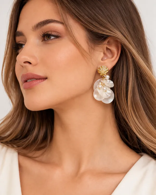 Golden_Shell_Blossom_Earrings_Default_Title