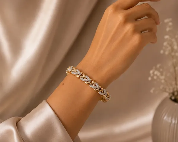 Rose_Luxe_Link_Bracelet_Default_Title