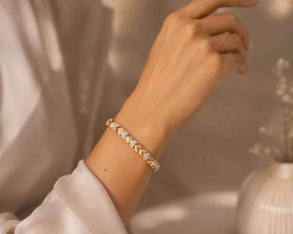 Nova_Rose_Gold_Plated_Bracelet_Default_Title