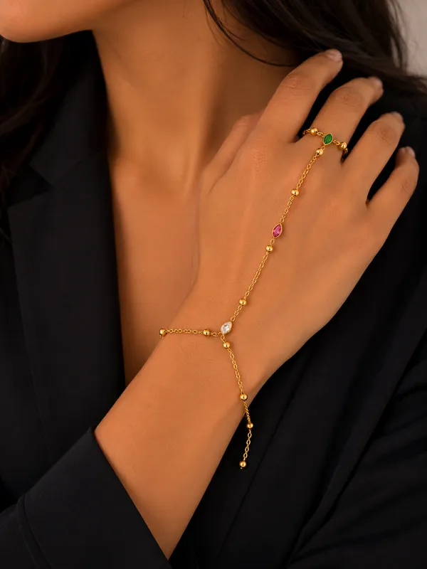 Multicolour_Crystal_Hand_Chain_Default_Title
