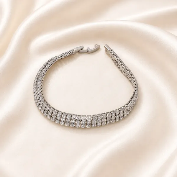 Signature_Silver_Tennis_Bracelet_Default_Title