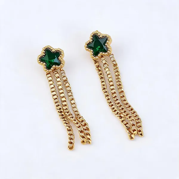 Green_Crystal_Star_Earrings