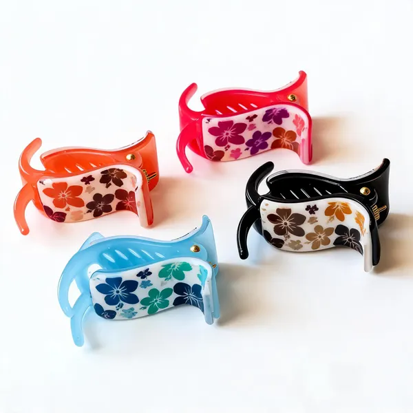 Floral_Printed_Hair_Claws_6