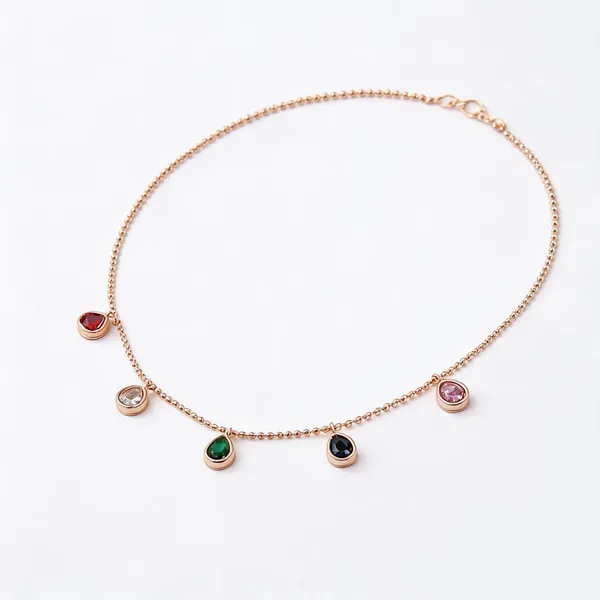 Multicolour_Drop_Necklace_Rose_Gold