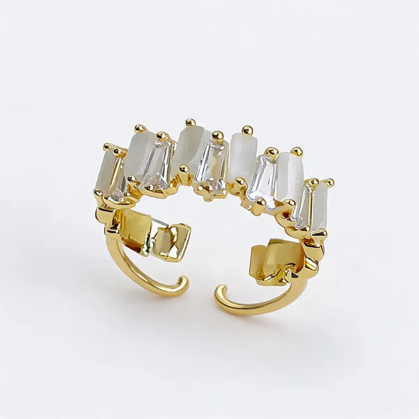 White_Crystal_Studded_Adjustable_Ring_Gold