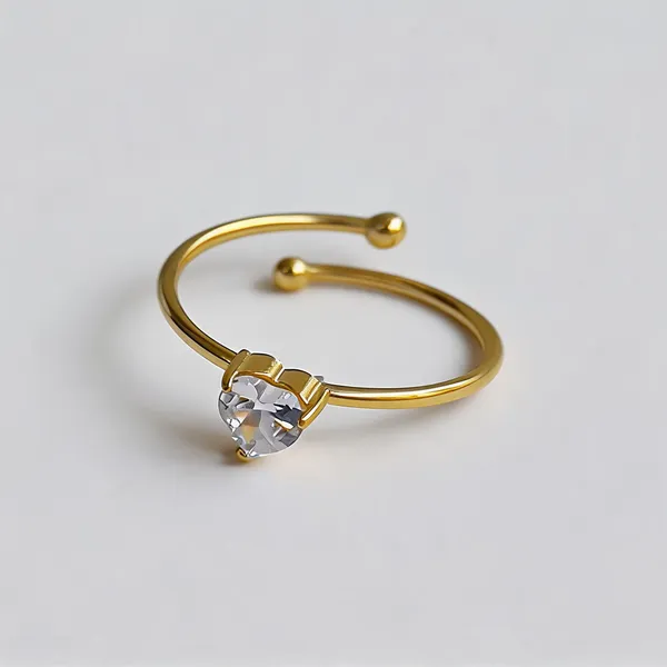 Tiny_White_Crystal_Heart_Adjustable_Ring