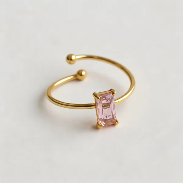 Rectangle_Pink_Crystal_Adjustable_Ring