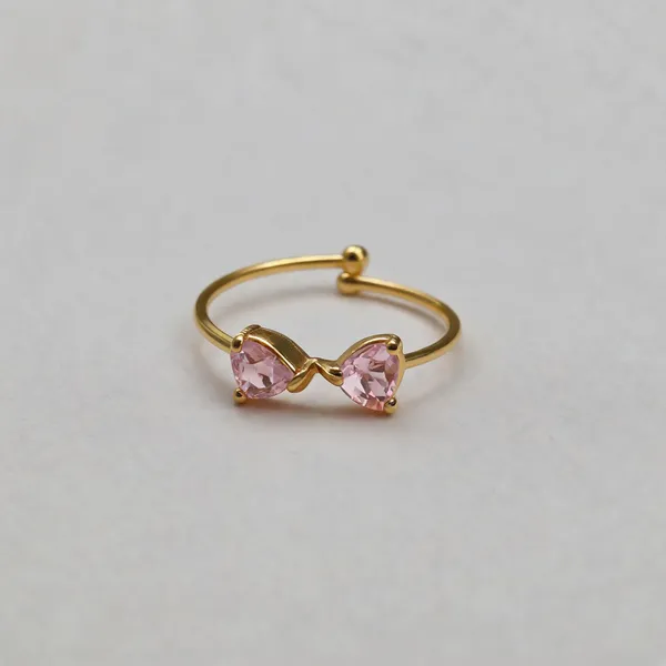 Bow_Pink_Crystal_Adjustable_Ring