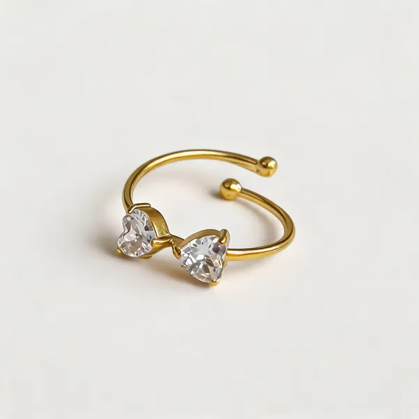 Bow_White_Crystal_Adjustable_Ring