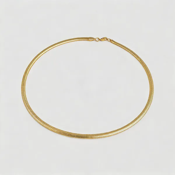Thin_Snake_Chain_18k_Gold_Plated_Choker