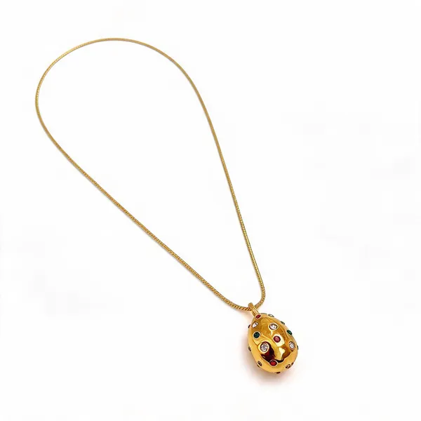 Multicolour_Drop_Necklace_18k_Gold_Plated