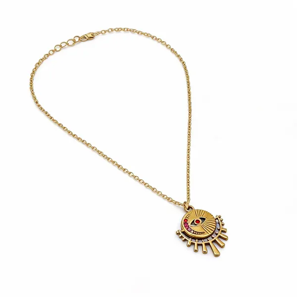 Multicolour_Crystal_With_Evil_Eye_Necklace