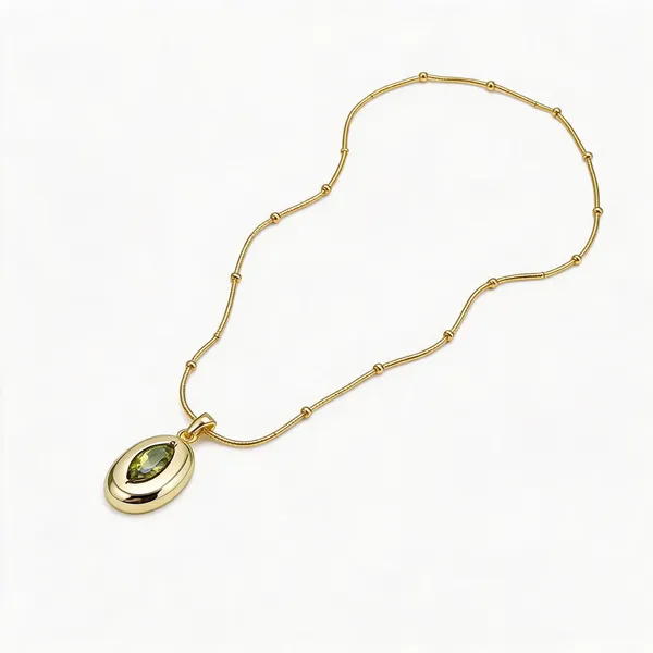 Olive_Crystal_Necklace