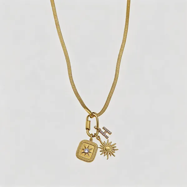 Snake_Chain_With_Sun_With_H_Charm_Necklace
