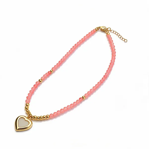 Peach_Stone_Heart_Necklace