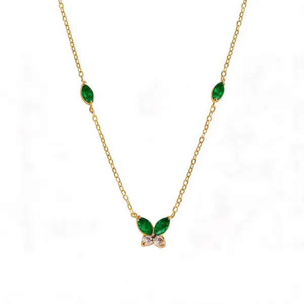 Butterfly_Crystal_Minimal_Necklace