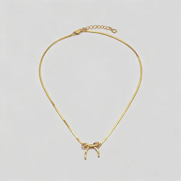 Thin_Snake_Chain_Bow_Necklace