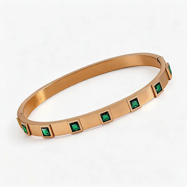 Green_Square_Crystal_Bracelet