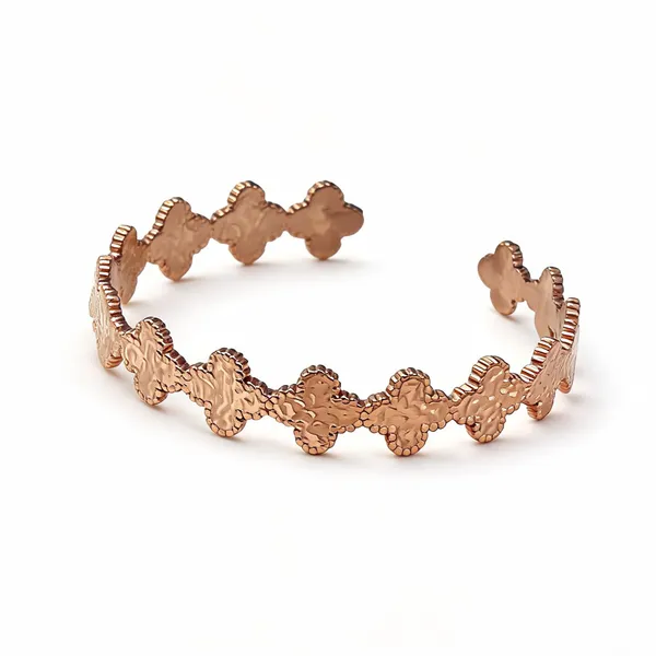 Clover_Adjustable_Bracelet_Rose_Gold