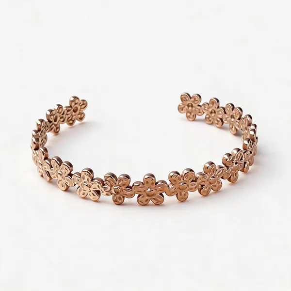 Flower_Adjustable_Bracelet_Rose_Gold