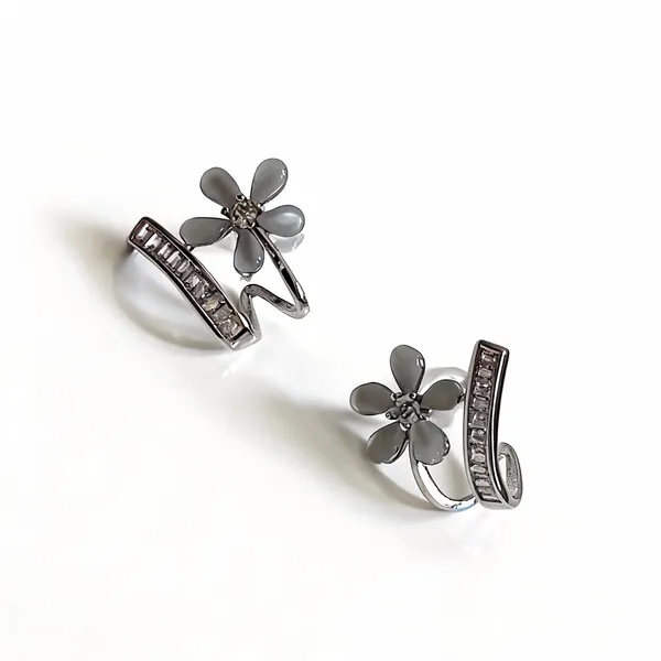 Flower_Earrings_Silver_Plated