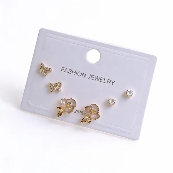 Flower_925_Plated_Piercing_Earrings