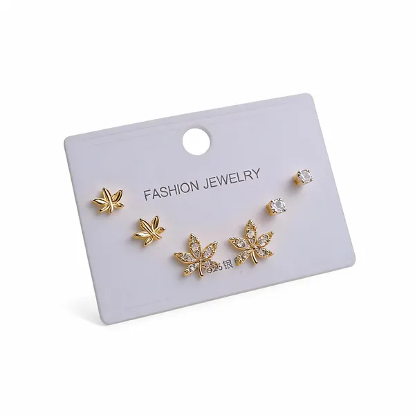 Leaf_925_Plated_Piercing_Earrings
