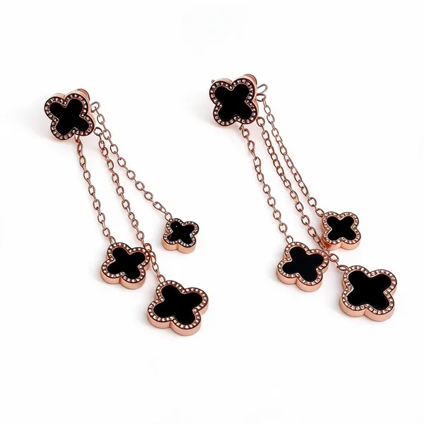 Clover_Black_Earrings