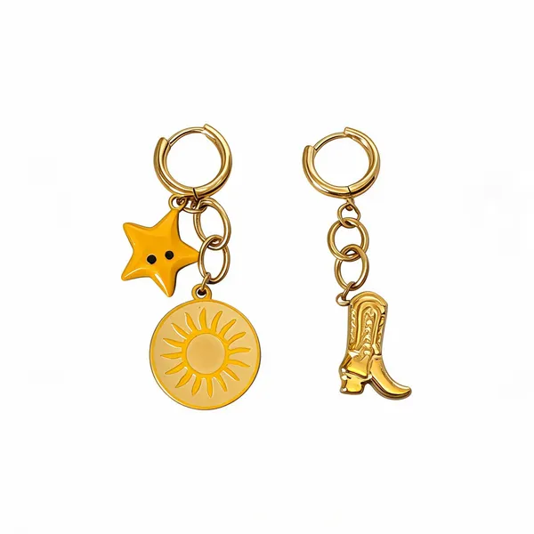 Sun_Star_Mismatch_Earrings