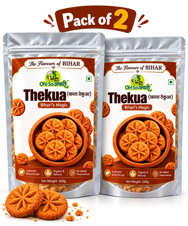 Oh!_So_Achari_Thekua_Traditional_Jaggery_Sweet_250_Gm_Pack_Of_2