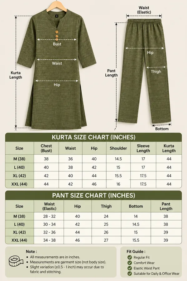 Green_Textured_Straight_Kurta_for_Women